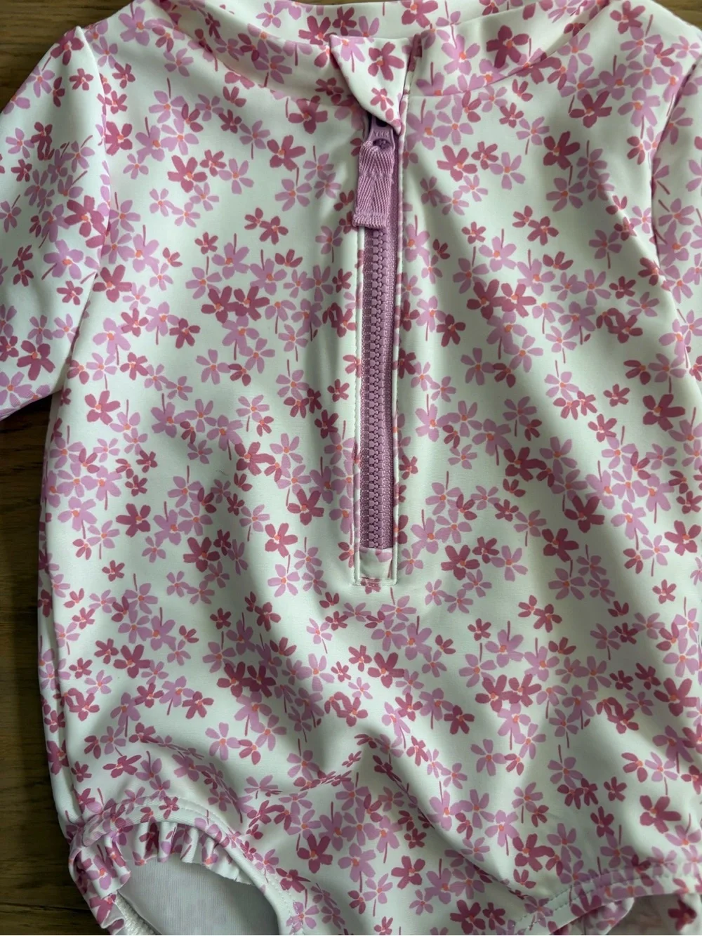 Carter’s swimsuit rash guard - size 12 months